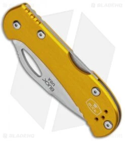 Knife Haven Shop -Knife Haven Shop Buck Mini SpitFire LB Yellow Satin 0726YWS BHQ 92993 jr spine