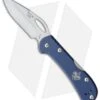 Buck Knives Buck Mini SpitFire Lockback Knife Blue (2.8" Satin)