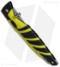 Buck Knives Buck Mr. Crappie Slab Shaver Lock Back Knife (3.875" Satin) 0231YWS-B -Knife Haven Shop Buck Mr. Crappie Slab Shaver 0231YWS B BHQ 66589 jr side