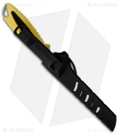 Buck Knives Buck Mr. Crappie Slab Slinger Fixed Blade Knife (4" Satin) 0032YWS-B -Knife Haven Shop Buck Mr. Crappy Slinger 0032YWS B BHQ 35234 jr sheath