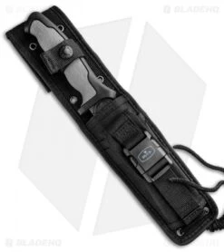 Buck Knives Buck Nighthawk Tactical Fixed Blade Knife Dynaflex (6.5" Black) 0650GYS -Knife Haven Shop Buck Nighthawk Tactical Dynaflex Black 0650GYS BHQ 92976 jr sheath