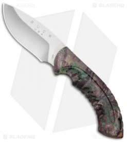Buck Knives Buck Omni Hunter 10PT Fixed Blade Knife Realtree Green Camo (3.25" Satin)