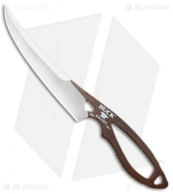 Buck Knives Buck PakLite Boning Fixed Blade Knife Brown (5.25" Satin) 0136BRS