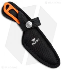 Buck Knives Buck PakLite Caper Fixed Blade Knife (2.5" Orange) 0135ORS -Knife Haven Shop Buck PakLite Caper Orange BU135ORS BHQ 41193 jr sheath