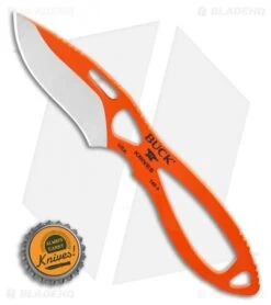 Buck Knives Buck PakLite Skinner Fixed Blade Knife Orange (2.9" Satin) 0140ORS1 -Knife Haven Shop Buck PakLite Skinner Fixed Blade Knife Orange 2.875 Satin 0140ORS1 BHQ 106680 LS Bottlecap