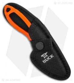 Buck Knives Buck PakLite Skinner Fixed Blade Knife Orange (2.9" Satin) 0140ORS1 -Knife Haven Shop Buck PakLite Skinner Fixed Blade Knife Orange 2.875 Satin 0140ORS1 BHQ 106680 LS Sheath