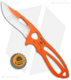 Buck Knives Buck PakLite Skinner Fixed Blade Knife Orange (3.5" Satin) 0141ORS1 -Knife Haven Shop Buck PakLite Skinner Orange Satin 0141ORS1 BHQ 106685 jr bottlecap