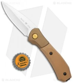 Buck Knives Buck Paradigm Shift Automatic Knife Brown G-10 (3" Satin) -Knife Haven Shop Buck Paradigm Shift Auto Brown G 10 Satin BHQ 120604 jr bottlecap