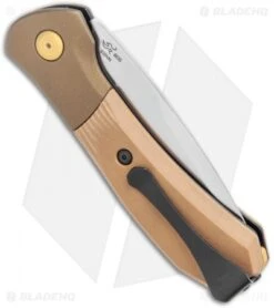 Buck Knives Buck Paradigm Shift Automatic Knife Brown G-10 (3" Satin) -Knife Haven Shop Buck Paradigm Shift Auto Brown G 10 Satin BHQ 120604 jr side