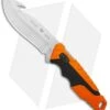 Buck Knives Buck Pursuit Pro Large Fixed Guthook Blade Knife Black/Orange(4.5" Satin)
