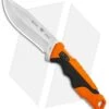 Buck Knives Buck Pursuit Pro Small Fixed Blade Knife Black/Orange (3.75" Satin)
