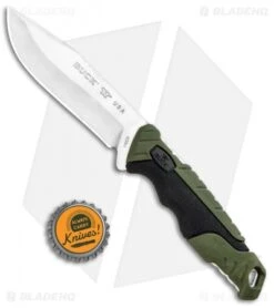 Buck Knives Buck Pursuit Small Fixed Blade Knife Green GFN (3.75" Satin) 0658GRS 7 Buck Knives Buck Pursuit Small Fixed Blade Knife Green GFN (3.75" Satin) 0658GRS -Knife Haven Shop Buck Pursuit Small Fixed Green GFN Satin 0658GRS BHQ 92943 jr bottlecap