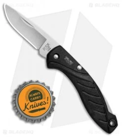 Buck Knives Buck Rival SS Lockback Knife Black (1.8" Stonewash) 0363BKS -Knife Haven Shop Buck Rival SS LB Black SW 0363BKS BHQ 79537 jr bottlecap