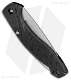 Buck Knives Buck Rival SS Lockback Knife Black (1.8" Stonewash) 0363BKS -Knife Haven Shop Buck Rival SS LB Black SW 0363BKS BHQ 79537 jr side