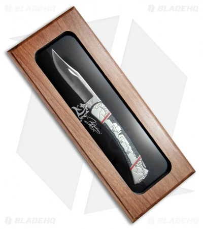 Buck Knives Buck Running Free L.E. Lockback Knife Black Jet Jasper (3.75" Mirror) 110YISLE1 4 Buck Knives Buck Running Free L.E. Lockback Knife Black Jet Jasper (3.75" Mirror) 110YISLE1 - Image 4