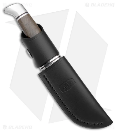 Buck Knives Buck Skinner Pro Green Canvas Micarta W/ Sheath (4" S35VN Satin) 3 Buck Knives Buck Skinner Pro Green Canvas Micarta W/ Sheath (4" S35VN Satin) - Image 3