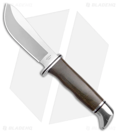 Buck Knives Buck Skinner Pro Green Canvas Micarta W/ Sheath (4" S35VN Satin) 1 Buck Knives Buck Skinner Pro Green Canvas Micarta W/ Sheath (4" S35VN Satin)