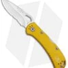 Buck Knives Buck SpitFire Lockback Knife Yellow (3.25" Satin Serr) 0722YWX1