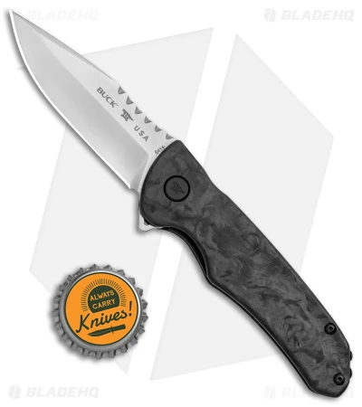 Buck Knives Buck Sprint Classic Liner Lock Knife Pro Carbon Fiber Elite (3" Satin) 0843CFS2 4 Buck Knives Buck Sprint Classic Liner Lock Knife Pro Carbon Fiber Elite (3" Satin) 0843CFS2 - Image 4