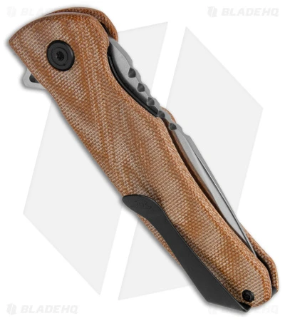Buck Knives Buck Sprint Classic Pro Liner Lock Knife Natural Micarta (3" Satin) 0841TNS 3 Buck Knives Buck Sprint Classic Pro Liner Lock Knife Natural Micarta (3" Satin) 0841TNS - Image 3