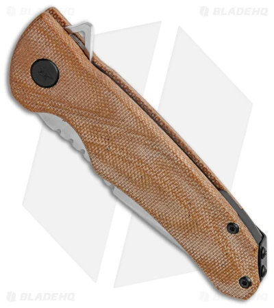 Buck Knives Buck Sprint Classic Pro Liner Lock Knife Natural Micarta (3" Satin) 0841TNS 2 Buck Knives Buck Sprint Classic Pro Liner Lock Knife Natural Micarta (3" Satin) 0841TNS - Image 2