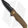 Buck Knives Buck Sprint OPS Liner Lock Knife Pro 2022 Limited Ed Green Micarta (3" Black)