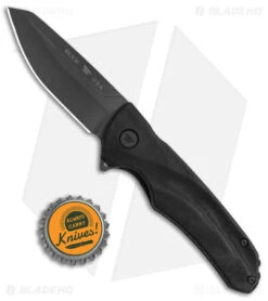 Buck Knives Buck Sprint OPS Liner Lock Knife Pro Black Canvas Micarta (3" Black) 0843BKS -Knife Haven Shop Buck Sprint OPS LL Pro Black Canvas Micarta Black 0843BKS BHQ 146042 jr bottlecap