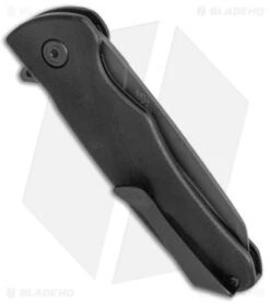 Buck Knives Buck Sprint OPS Liner Lock Knife Pro Black Canvas Micarta (3" Black) 0843BKS -Knife Haven Shop Buck Sprint OPS LL Pro Black Canvas Micarta Black 0843BKS BHQ 146042 jr side