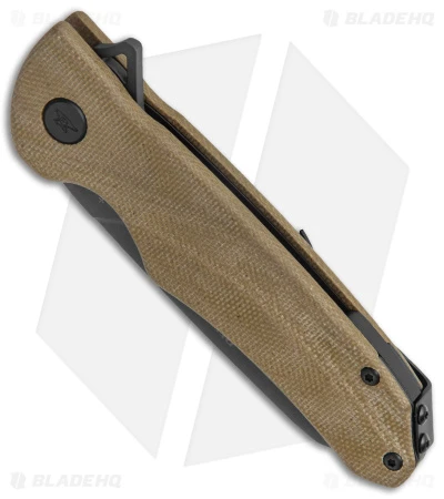 Buck Knives Buck Sprint OPS Liner Lock Knife Pro Green Canvas Micarta (3" Black) 0843GRS 2 Buck Knives Buck Sprint OPS Liner Lock Knife Pro Green Canvas Micarta (3" Black) 0843GRS - Image 2