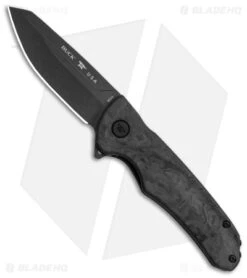 Buck Knives Buck Sprint OPS Liner Lock Knife Pro Marble Carbon Fiber (3" Black) 0843CFS