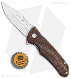 Buck Knives Buck Sprint Pro Liner Lock Knife Burlap Micarta (3" Satin) 0841BRS -Knife Haven Shop Buck Sprint Pro LL Burlap Micarta Satin 0841BRS BHQ 92949 jr bottlecap