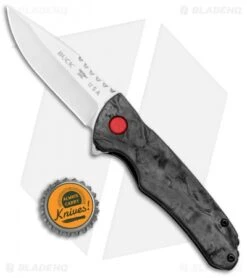 Buck Knives Buck Sprint Pro Liner Lock Knife Marble Carbon Fiber (3.125" Satin) 0841CFS -Knife Haven Shop Buck Sprint Pro LL Marble CF Satin 0841CFS BHQ 92955 jr bottlecap