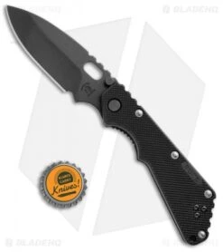 Buck Knives Buck Strider SBMF Military Folder Liner Lock Knife Black G-10 (3.5" Black) -Knife Haven Shop Buck Strider SBMF Military LL Black G 10 Black B889 BK BHQ 71306 jr bottlecap