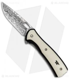 Buck Knives Buck Vantage Pro L.E. Legacy Liner Lock Knife Ivory Micarta (3.25" Damasteel)