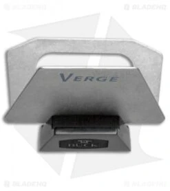 Buck Knives Buck Verge Limited Edition Fixed Blade Knife CF/Ironwood (3.75" Satin) 019IWSLE -Knife Haven Shop Buck Verge Limited Ed CF Ironwood 019IWSLE BHQ 41111 jr stand