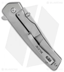 Buck Knives Buck Odessa Frame Lock Knife Stainless Steel (3.1" Satin) 0254SSS -Knife Haven Shop BuckKnives 2021 21