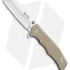 Buck Knives Buck Trunk Liner Lock Knife Tan G-10 (2.875" Satin) 0252TNS