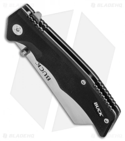Buck Knives Buck Trunk Liner Lock Knife Black G-10 (2.875" Satin) 0252BKS 2 Buck Knives Buck Trunk Liner Lock Knife Black G-10 (2.875" Satin) 0252BKS - Image 2