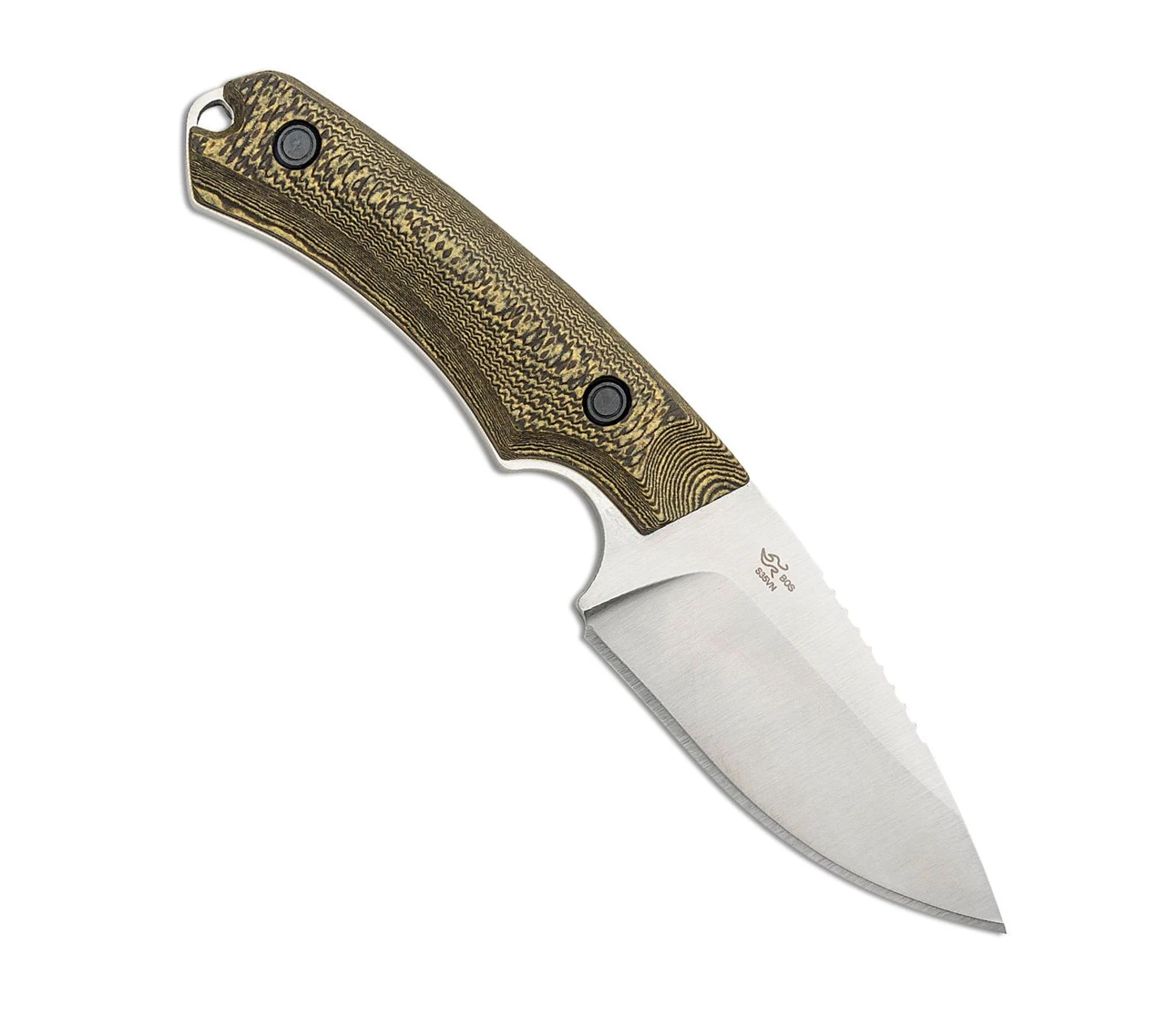 Buck Knives 664 Alpha Hunter-Richlite Dymalux (3.625" Satin S35VN) 0664BRS-B 2 Buck Knives 664 Alpha Hunter-Richlite Dymalux (3.625" Satin S35VN) 0664BRS-B - Image 2