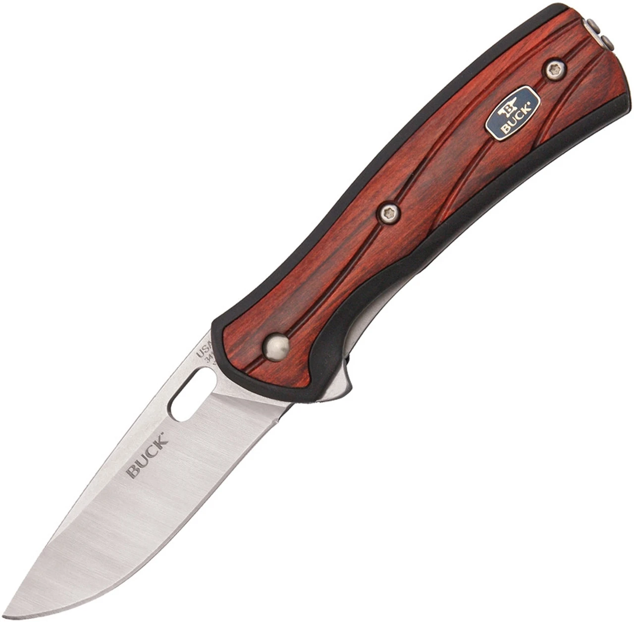 Buck Knives Buck 341RWS Vantage-Avid, 2.5" 420HC Plain Blade, Rosewood Handle 1 Buck Knives Buck 341RWS Vantage-Avid, 2.5" 420HC Plain Blade, Rosewood Handle