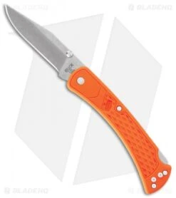 Buck Knives Buck 110 Slim Select Lockback Knife Blaze Orange (3.625" Satin) 0110ORS2