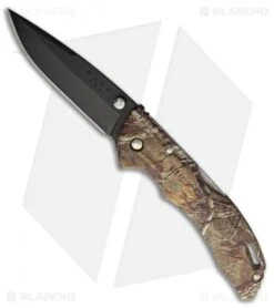 Buck Knives Buck BLW Bantam Realtree Camo Lock Back Knife (3.125" Black)
