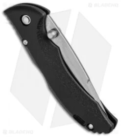 Buck Knives Buck Bantam BBW Lockback Knife Black (2.75" Satin) 0284BKS -Knife Haven Shop buck bantam bbw lockback 0284bks side