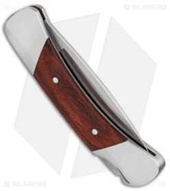 Buck Knives Buck Duke Knife 4.5" Rosewood Dymondwood 0500RWS -Knife Haven Shop buck duke folding satin plain 0500rws BHQ 22318 jr side