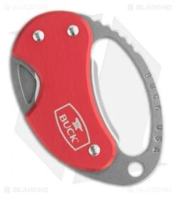 Buck Knives Buck Metro Liner Lock Knife Scarlet (1.125" Satin) 0759RDS2 -Knife Haven Shop buck folder metro 0759rds2 b back