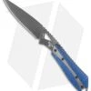 Buck Knives Buck Custom Thorn 017 Knife Blue Twill CF (3.25" Damascus) 0017CFSLE