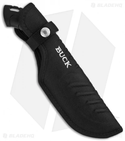Buck Knives Buck Omni Hunter 12PT Guthook Knife Black Fixed Blade (4" Satin Plain) 0393BKG 2 Buck Knives Buck Omni Hunter 12PT Guthook Knife Black Fixed Blade (4" Satin Plain) 0393BKG - Image 2