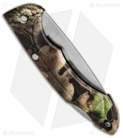 Buck Knives Buck Nano Bantam Lockback Knife Mossy Oak B.U.C. Camo (1.875" Satin) 0283CMS24-B -Knife Haven Shop buck nano bantam mossy oak buc 0238cms24 b BHQ 35344 jr side