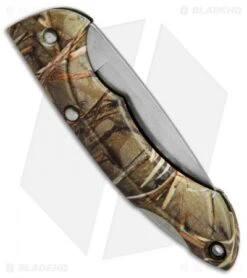 Buck Knives Buck Nano Bantam Lockback Knife Muddy Water Camo (1.875" Satin) 0283CMS32 -Knife Haven Shop buck nano bantam muddy water 0238cms32 b BHQ 35348 jr side