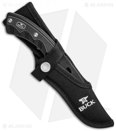 Buck Knives Buck 537 Open Season Skinner Knife Black (4.5" Satin) 0537BKS 2 Buck Knives Buck 537 Open Season Skinner Knife Black (4.5" Satin) 0537BKS - Image 2